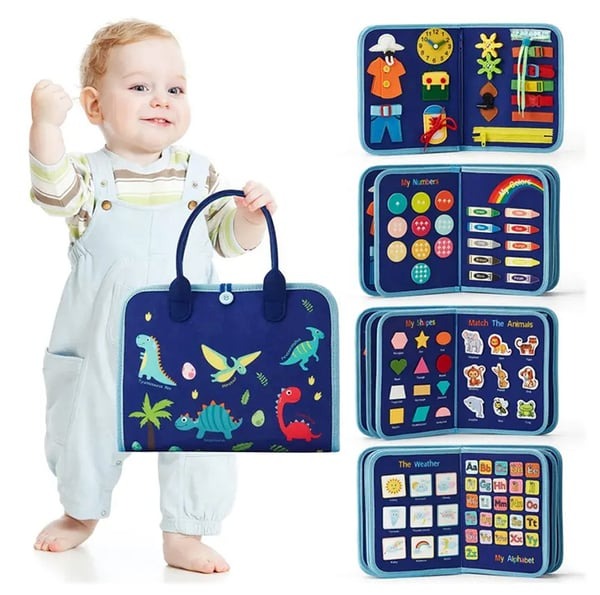 Educational Activity Book  Montessori Busy Book For Toddlers - Product showcase