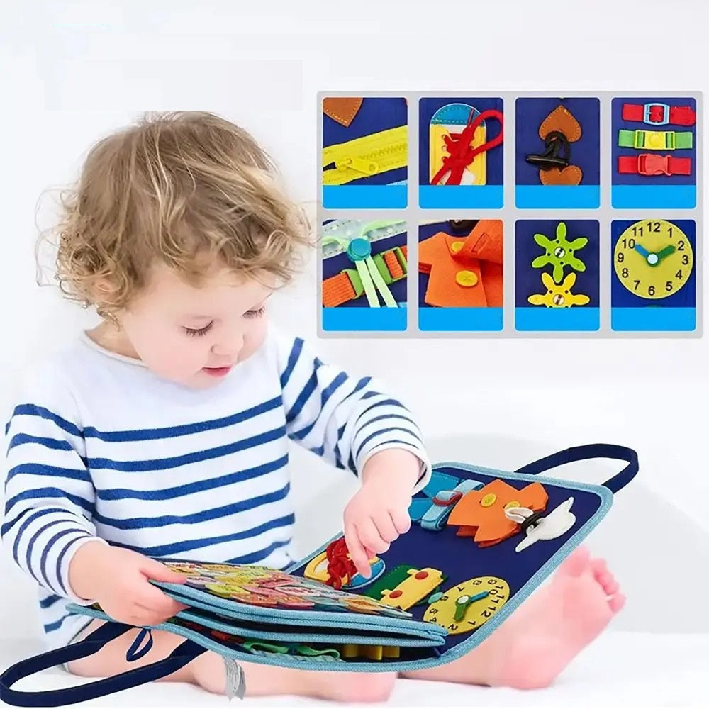 Educational Activity Book  Montessori Busy Book For Toddlers - Detailed view