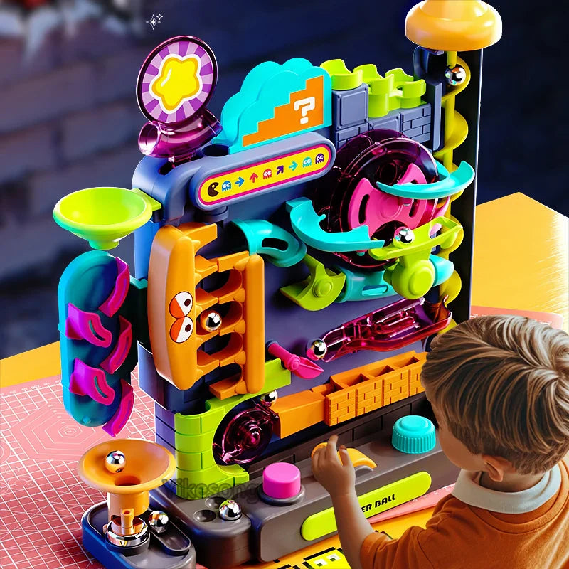 Educational Marble Track Set  Multi-Layer Adventure Learning System - Product detail 5