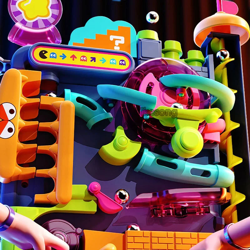 Educational Marble Track Set  Multi-Layer Adventure Learning System - Product showcase