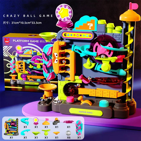 Educational Marble Track Set  Multi-Layer Adventure Learning System - Product detail 7