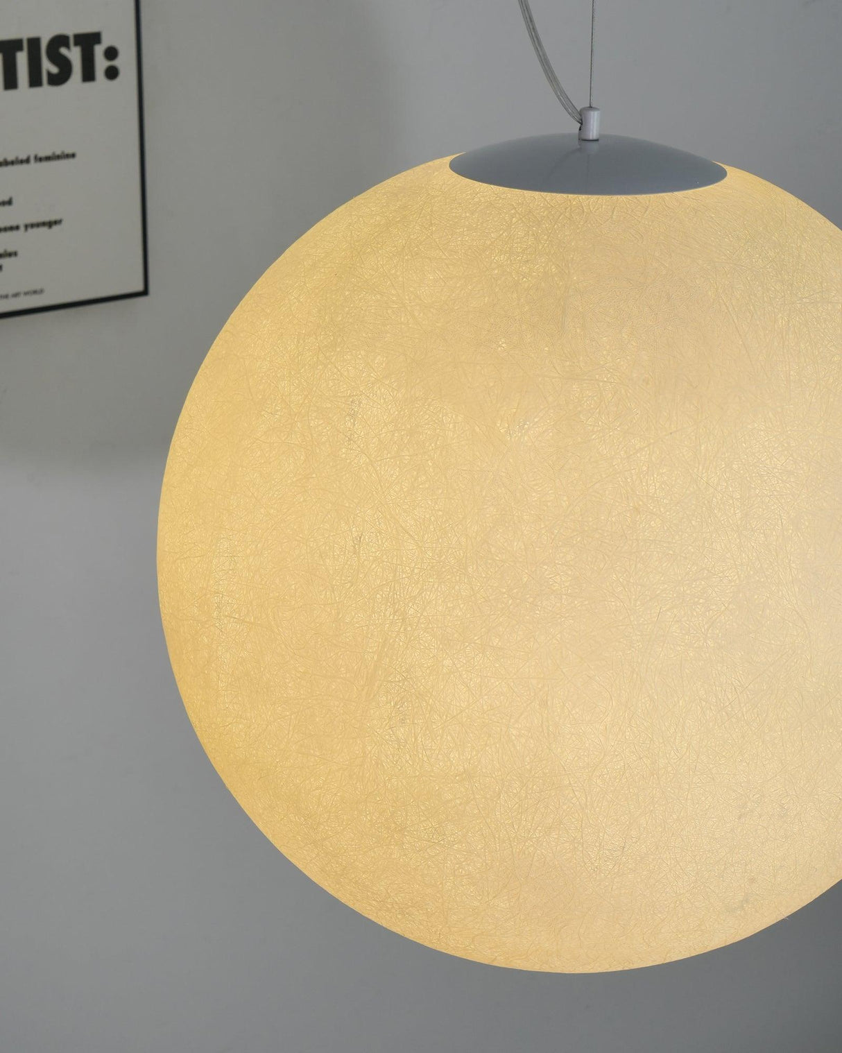 Modern Moon Pendant Light  Celestial Sphere Design - Product detail 10