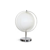 Modern Rotatable Table Lamp  Chrome Base White Sphere Design - Product detail 16