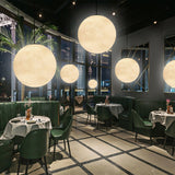 Modern Moon Pendant Light  Celestial Sphere Design - Product detail 14