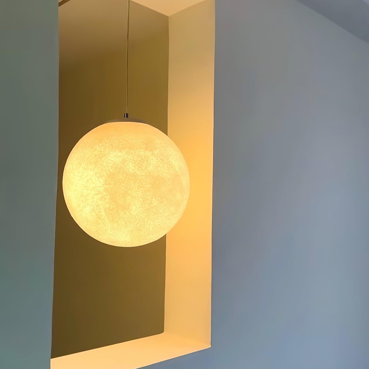 Modern Moon Pendant Light  Celestial Sphere Design - Product detail 23
