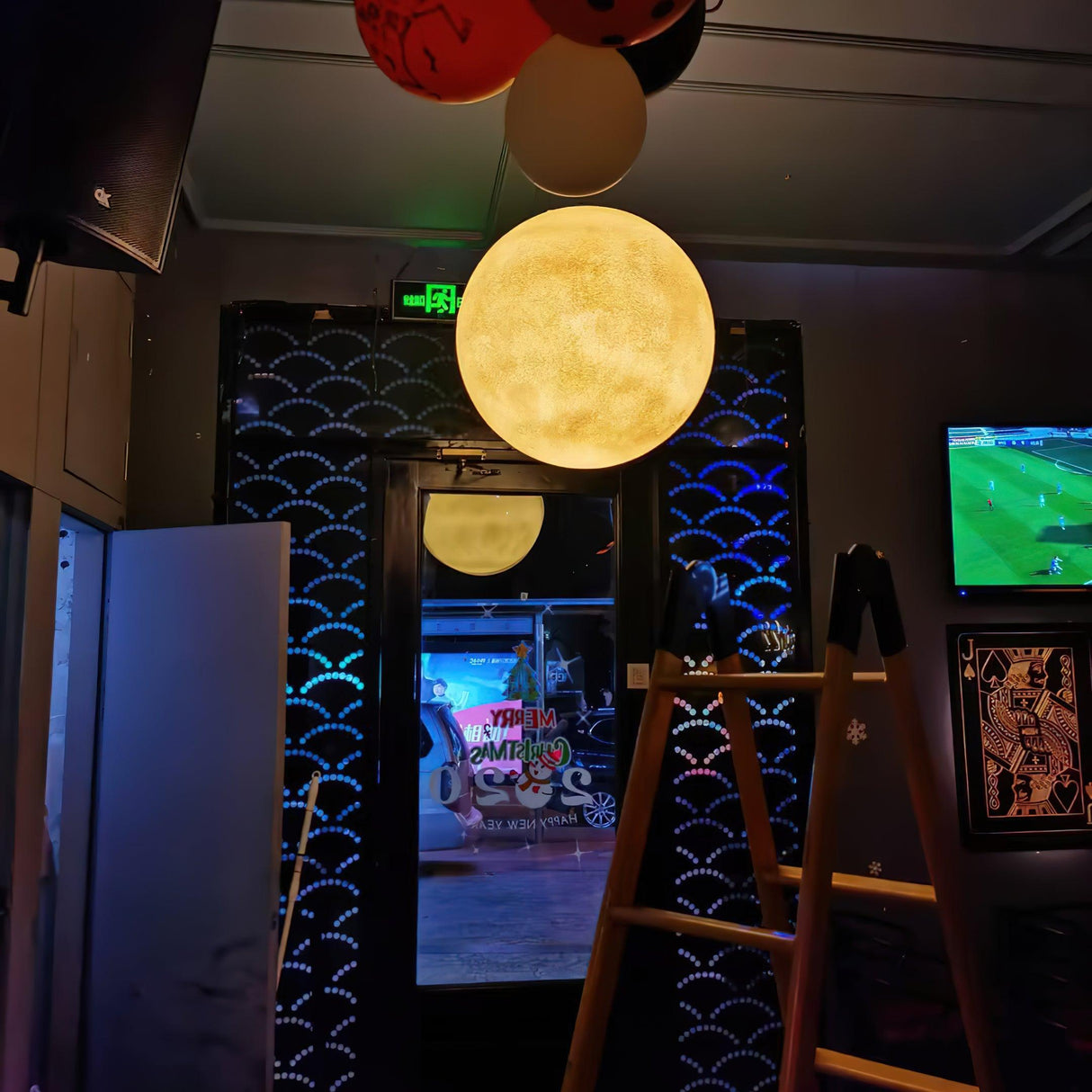 Modern Moon Pendant Light  Celestial Sphere Design - Product detail 24