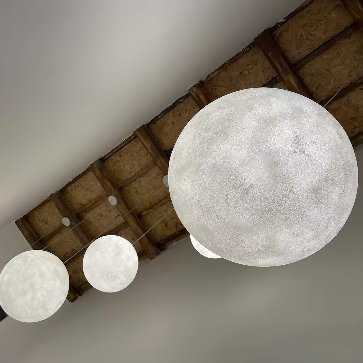 Modern Moon Pendant Light  Celestial Sphere Design - Product detail 27
