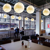 Modern Moon Pendant Light  Celestial Sphere Design - Product detail 31