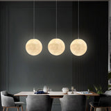 Modern Moon Pendant Light  Celestial Sphere Design - Product detail 5