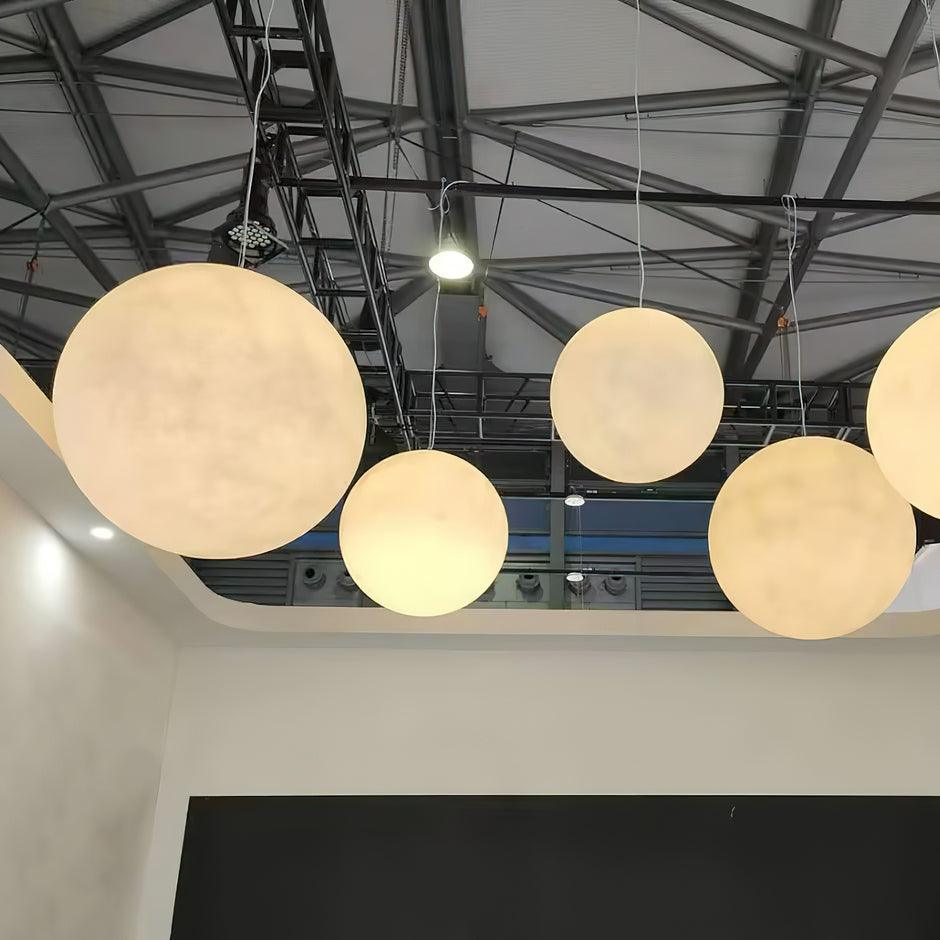 Modern Moon Pendant Light  Celestial Sphere Design - Product detail 44