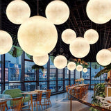 Modern Moon Pendant Light  Celestial Sphere Design - Product detail 4