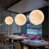 Modern Moon Pendant Light  Celestial Sphere Design - Product detail 6