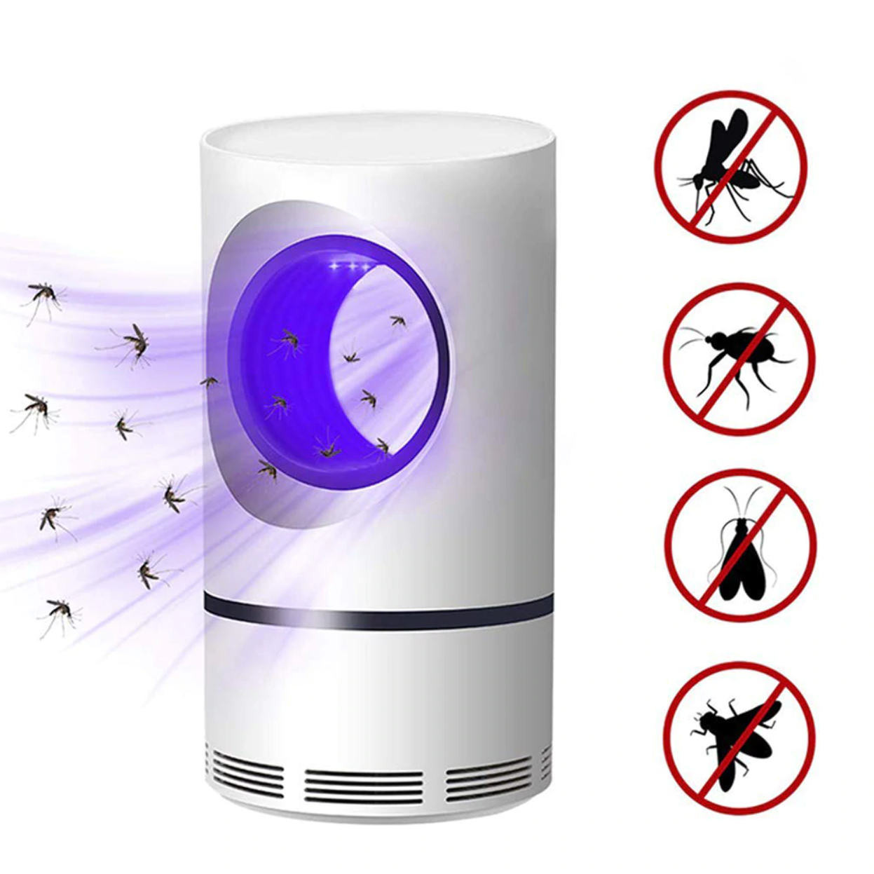 UV Mosquito Killer Lamp  Silent Fan Trap Technology - Detailed view