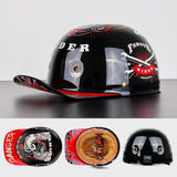 Motorcycle Baseball Cap Helmet  Golden Wings Design - Product detail 8