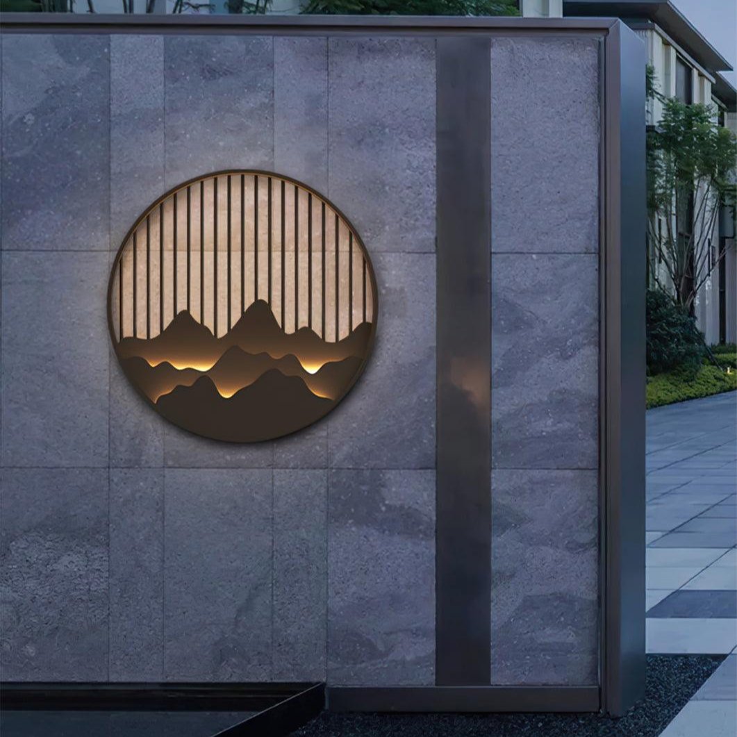 Mountain Wall Light  Modern LED Outdoor Sconce - Product detail 11