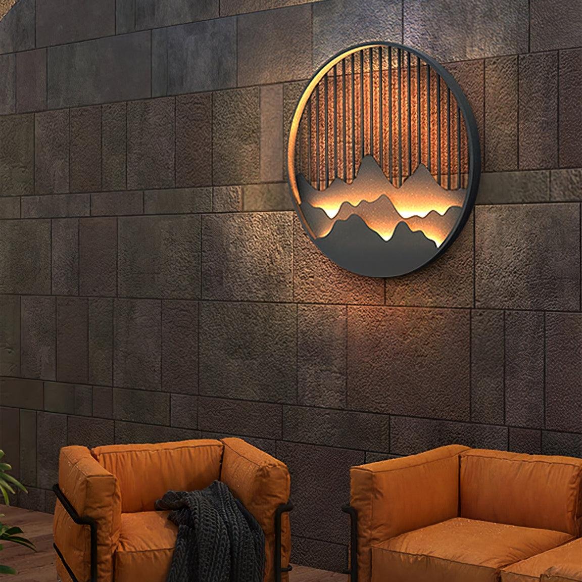 Mountain Wall Light  Modern LED Outdoor Sconce - Product detail 14