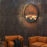 Mountain Wall Light  Modern LED Outdoor Sconce - Product detail 14