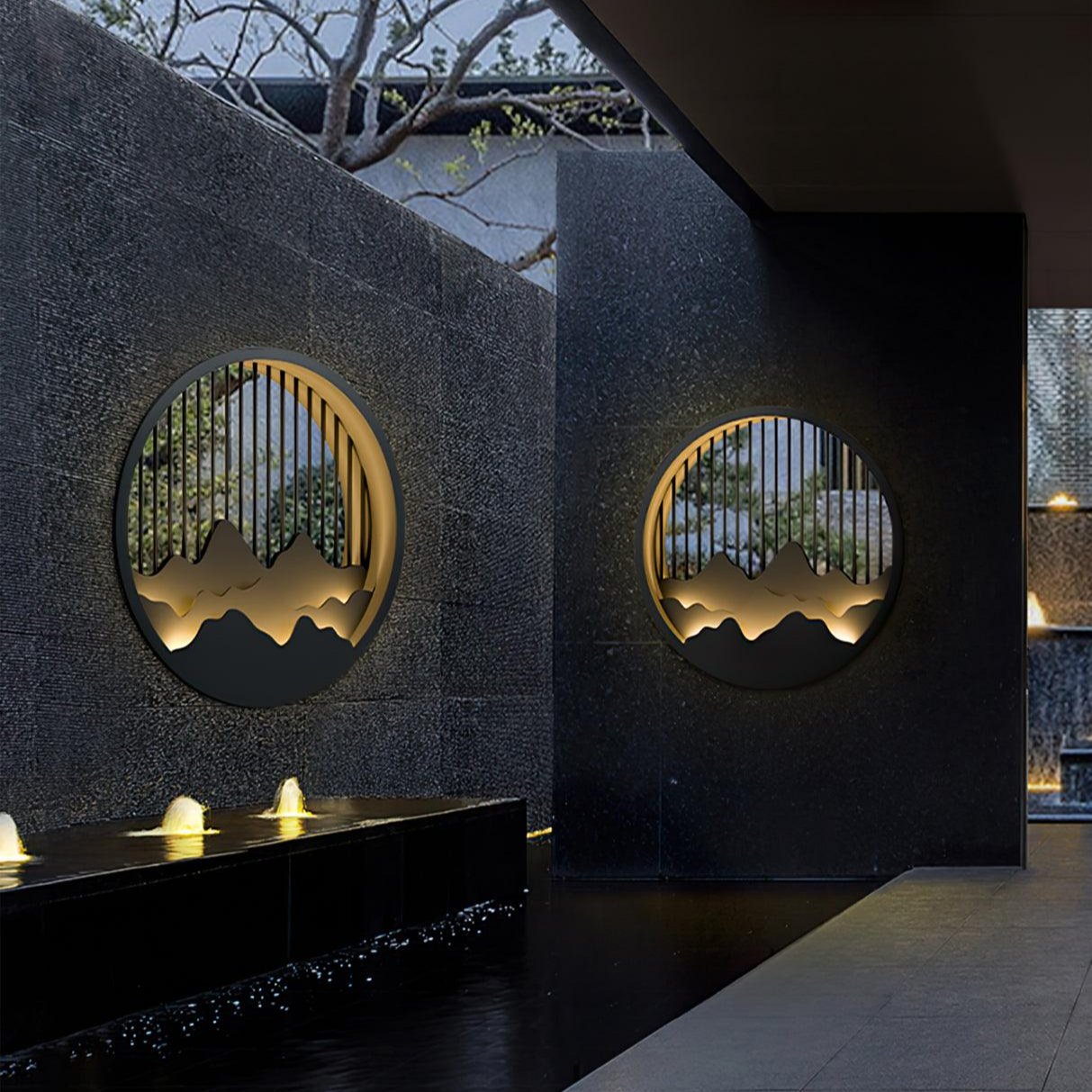 Mountain Wall Light  Modern LED Outdoor Sconce - Product detail 15