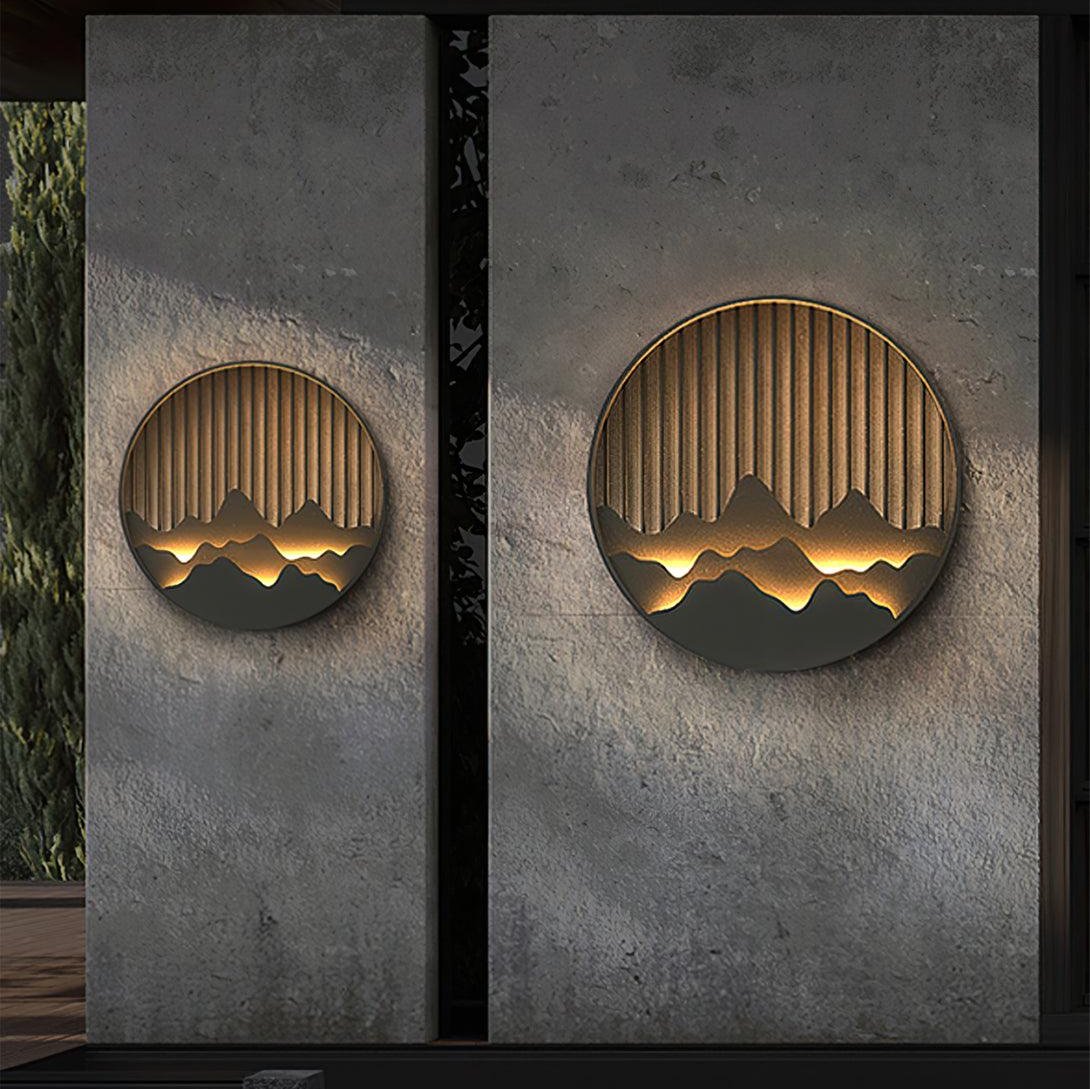 Mountain Wall Light  Modern LED Outdoor Sconce - Product detail 16