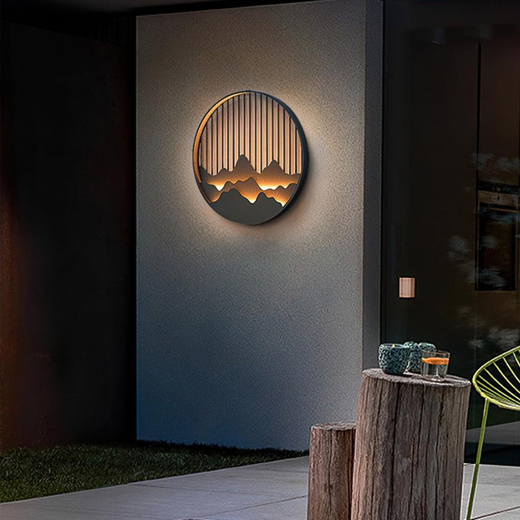 Mountain Wall Light  Modern LED Outdoor Sconce - Product detail 17