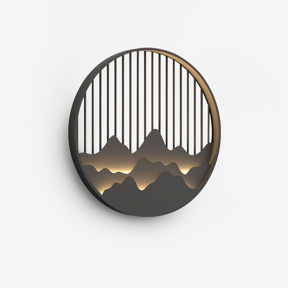 Mountain Wall Light  LED Outdoor Circle Sconce - Product detail 5