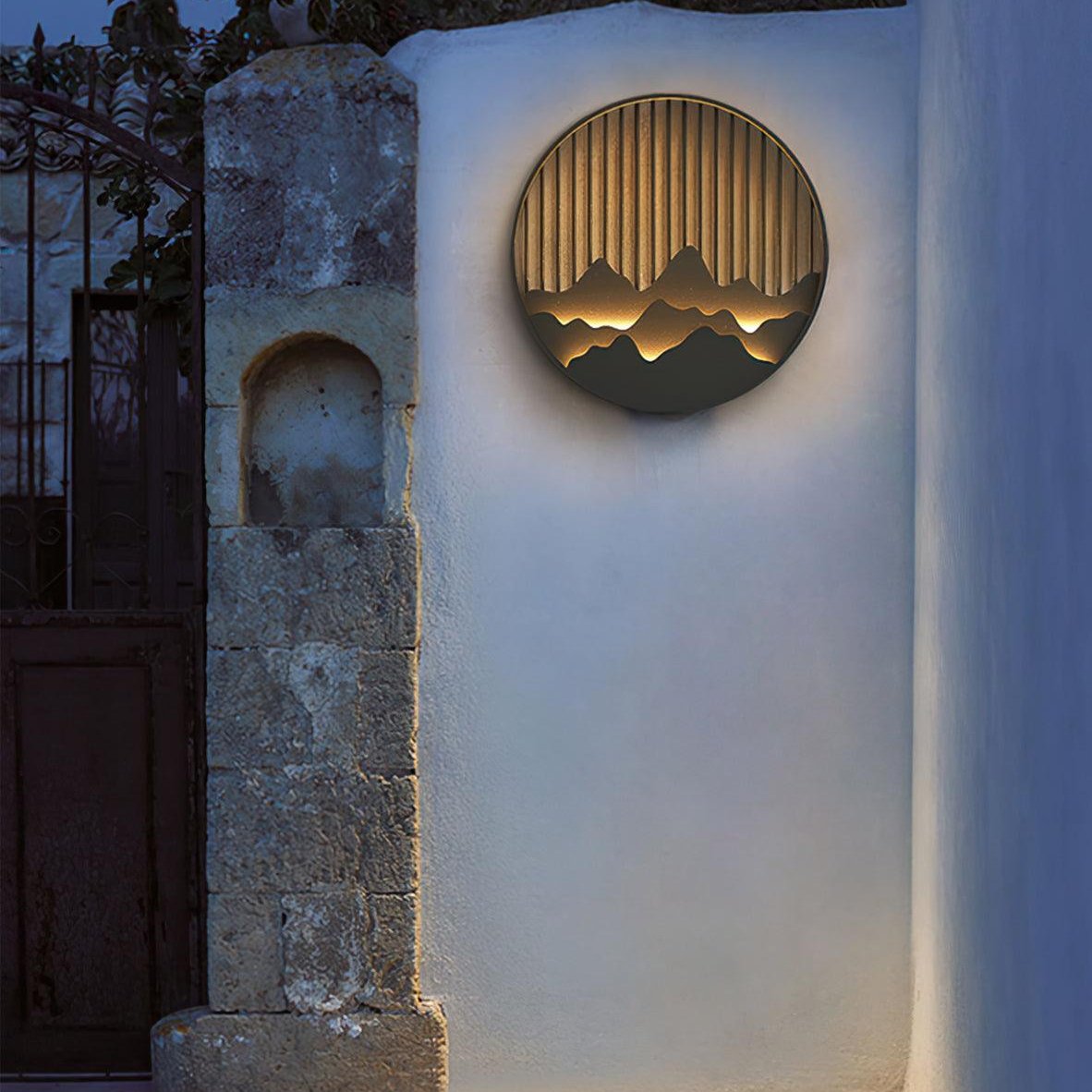 Mountain Wall Light  Modern LED Outdoor Sconce - Product detail 18