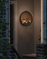 Mountain Wall Light  LED Outdoor Circle Sconce - Product detail 8