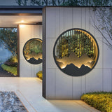 Mountain Wall Light  Modern LED Outdoor Sconce - Product detail 8
