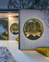 Mountain Silhouette Wall Light  LED Outdoor Sconce - Product detail 10
