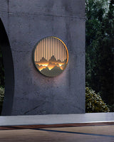Mountain Wall Light  LED Outdoor Circle Sconce - Product detail 10