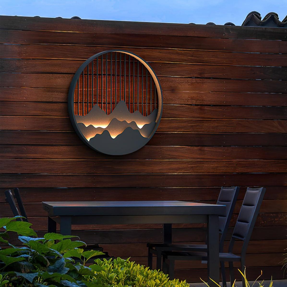 Mountain Wall Light  Modern LED Outdoor Sconce - Product detail 10