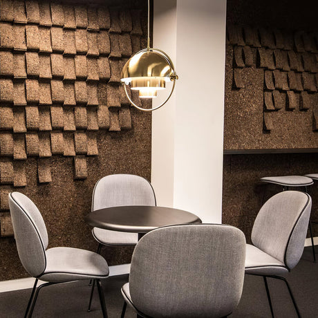 Nordic Pendant Light  Multi-Level Metal Shade Design - Product showcase