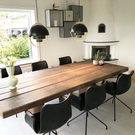 Nordic Pendant Light  Multi-Level Metal Shade Design - Detailed view