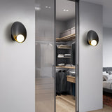 Nordic Wall Light  Round Metal Sconce with Ambient Glow - Product detail 5