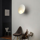 Nordic Wall Light  Round Metal Sconce with Ambient Glow - Product detail 12