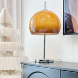 Bauhaus Table Lamp  Amber Glass Dome Shade - Product detail 41