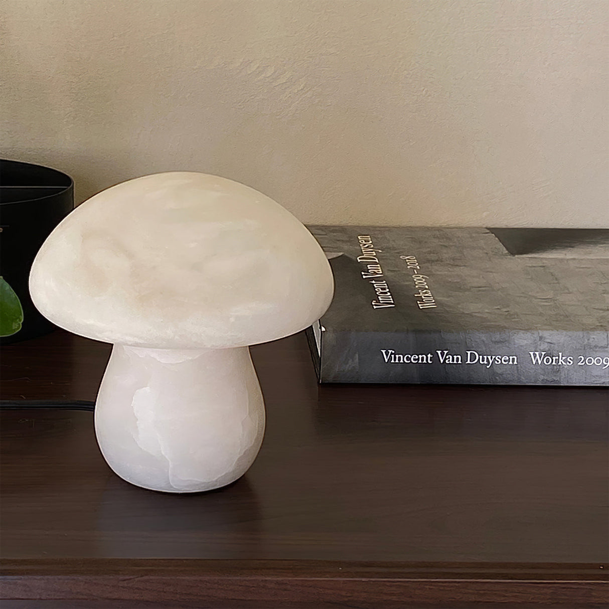 Mushroom Table Lamp  White Alabaster Design - Product detail 16