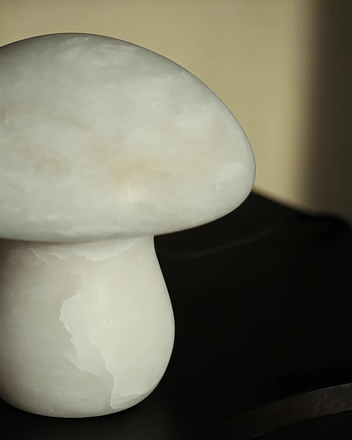 Mushroom Table Lamp  White Alabaster Design - Product detail 7