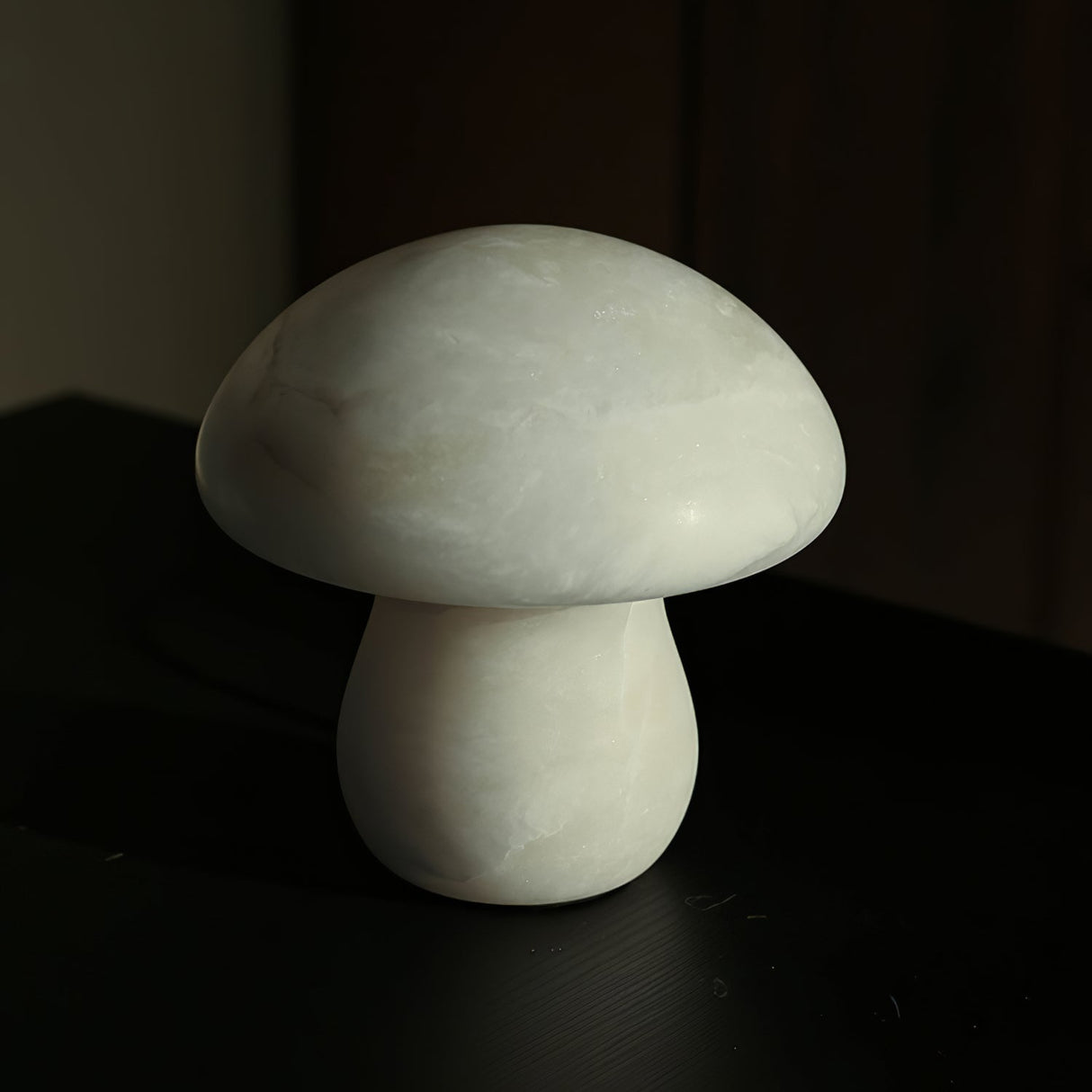 Mushroom Table Lamp  White Alabaster Design - Product detail 8