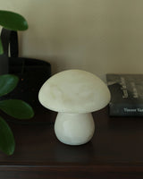 Mushroom Table Lamp  White Alabaster Design - Product example