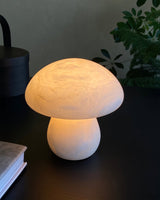 Mushroom Table Lamp  White Alabaster Design - Product detail 6