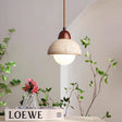 Modern Stone Pendant Light  Mushroom Dome Design - Product showcase