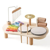 Wooden Musical Set  Educational Instrument Kit with Xylophone - Product detail 4