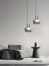 Modern Pendant Light  Smoked Glass Halo Design - Product detail 10