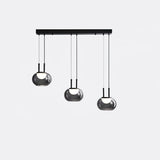 Modern Pendant Light  Smoked Glass Halo Design - Product detail 37