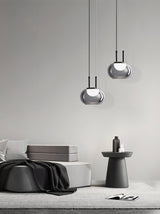 Modern Pendant Light  Smoked Glass Halo Design - Product detail 13