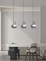 Modern Pendant Light  Smoked Glass Halo Design - Product detail 17