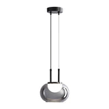 Modern Pendant Light  Smoked Glass Halo Design - Product detail 36