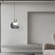 Modern Pendant Light  Smoked Glass Halo Design - Product detail 23