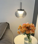 Modern Pendant Light  Smoked Glass Halo Design - Product detail 33